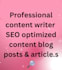 write unique and engaging website content