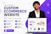 develop a modern ecommerce website with payment integration