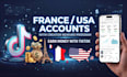 crearé una cuenta de tiktok francia o usa