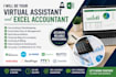 be your virtual assistant for admin, bookkeeping and operations support
