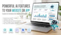add an ai chatbot or ai feature to your website or app