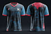 design sublimation football jersey