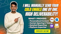 manually send personalized cold emails to your target list