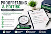 proofread and edit your english articles, blogs, and documents