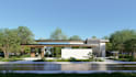 create realistic 3d house exterior rendering
