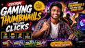 design gaming thumbnails that increase clicks and views