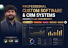 build custom internal CRM and saas admin dashboard