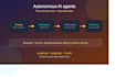 build ai agents, autonomous agents and multi agent systems
