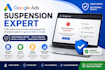 review and help resolve your google ads account suspension