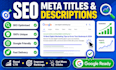 write SEO meta titles and meta descriptions that boost CTR