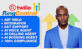 setup ringcentral voice, twilio ivr system go high level a2p 10dlc expert