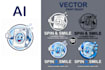 ai mascot logo to vector print ready