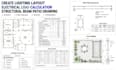 create lighting layout electrical load calculation structural beam patio drawing