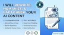 rewrite humanize and fact check your ai content