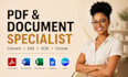 format, convert your business documents