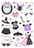 graphic design a custom alternative aesthetic printable sticker sheet