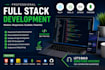 develop a full stack websites using react js and node js