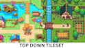 create top down pixel art tileset tilemap game assets for rpg maker indie games