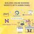 build an online booking website with admin panel
