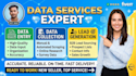 do expert data entry and b2blead generation