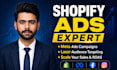 setup shopify ads, facebook ads campaign, meta ads manager