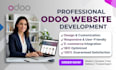 design odoo website and build odoo ecommerce store