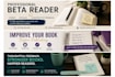give detailed beta reader feedback