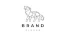 create minimal line art logo design