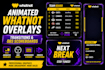 design animated whatnot overlays transitions and obs scoreboards