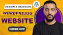 design a roofing contractor wordpress website