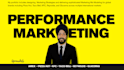 manage performance marketing and social media