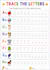 design printable alphabet tracing worksheets for kids