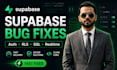 be your supabase error resolution expert