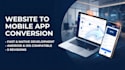 convert responsive website to native android webview app