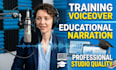 do training video, training voiceover, educational voice over
