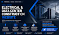 create data center construction or electrical contractor website