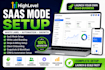 set up gohighlevel saas mode, white label and client onboarding