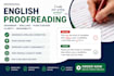 proofread and correct your english grammar professionally
