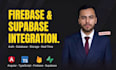 integrate firebase or supabase into your angular application