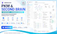 setup obsidian vault, automated dashboard pkm second brain n8n automation, gpt