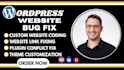 fix wordpress bugs, errors and technical issues