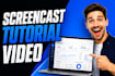 create animated saas screencast demo how to tutorial with UI UX animation