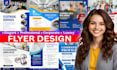 redesign edit update or create business flyer design