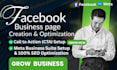 create, setup and optimize professional facebook page