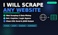 scrape any website and deliver clean structured data