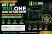 set up xui one panel on your server with lifestyle whmcs integrations