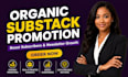do organic substack promotion substack page viirally to boost subscribers