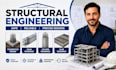 do structural engineering, foundation design, beam, column and slab drawings