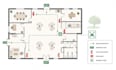 create a evacuation plan emergency exit map and life safety