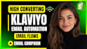 setup klaviyo for shopify, email flows, automation, shopify klaviyo integration
